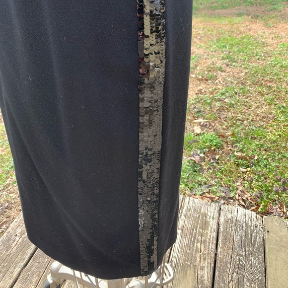 Vintage Wool Sequin Pencil Skirt - Picture 6 of 12
